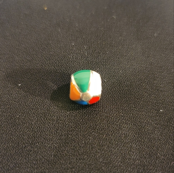 Authentic CHAMILIA Beach Ball fits Pandora Type Bracelets 925 silver stamped - Picture 5 of 6